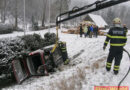 Oö: Fahrzeugbergung B 145, Sulzbach (Bad Ischl)