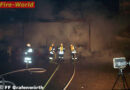 Nö: Hochregal in Jettsdorf in Brand geraten