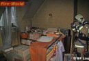 Oö: Brand in Dachgeschoßwohnung rasch gelöscht