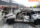 Sbg: Auto nach Kollision mit Zug in die Salzach geschleudert