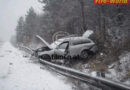 Nö: Spektakulärer Verkehrsunfall auf der A2 bei Pitten