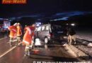 Sbg: Pkw kommt bei Unfall auf der Seite zu liegen