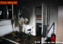 Nö: Fernsehgerät löst Brand in einer Souterrainwohnung aus