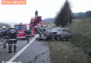 Stmk: PKW auf der S6 in Strassengraben