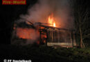 Stmk: Wirtschaftsgebäudebrand in Lambach