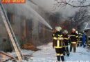 Nö: Pendelverkehr bei Brand in landwirtschaftlichen Anwesen