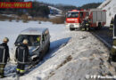 Oö: Schwerer Verkehrsunfall auf der B124 in Pierbach