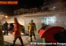 Sbg: Papiercontainer in Müllraum stand in Flammen