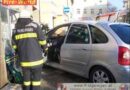 Nö: Pkw krachte in ein Schaufenster