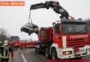Nö: Pkw mit drei Insassen kommt von der A1 ab