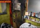 Nö: Zwei Jugendliche retten sich bei Brand aus einem Haus