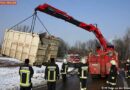 Nö: Lkw-Zug auf der Auffahrt zur S5 von der Straße abgekommen