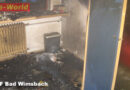 Oö: Ein Verletzter bei einem Wohnungsbrand