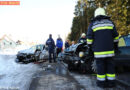 Oö: Eingeklemmte Person bei Unfall bei Bad Leonfelden