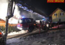 Stmk: Gebäudebrand in Eisbach -> Einsatz bei -17 Grad Celsius