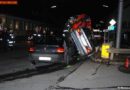 Nö: Menschenrettung nach Unfall auf der B17