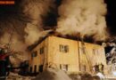 Tirol: Bauernhof in Kitzbühel in Vollbrand