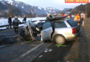 Stmk: Person nach schweren Unfall aus Pkw befreit -> Mautern