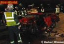 Nö: Eingeklemmte Person von der Feuerwehr befreit