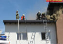 Sbg: Hohen Schaden bei Dachstuhlbrand in Bergheim verhindert