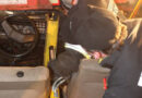 Oö: 3 Feuerwehren in Fraham am Bergerät am Werk