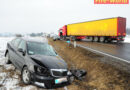 Oö: Totalsperre der B310 bei Freistadt -> Lkw gegen Pkw
