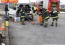 Oö: Transporter verlor nach Unfall Treibstoff