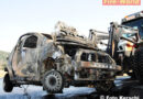Oö: Pkw in Kefermarkt in Flammen aufgegangen