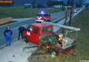 Sbg: Pkw-Überschlag nach Kollision mit Klein-Lkw in Kuchl