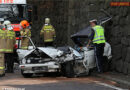 Oö: Tödlicher Verkehrsunfall auf der B 129 in Linz beim Wasserturm