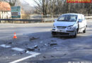 Oö:  Verkehrsunfall auf der Kreuzung B138/B140 in Micheldorf