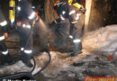 Vbg: Garagenbrand in Mittelberg mit 3 Feuerlöschern bekämpft
