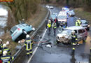 Oö: 2 Tote bei schwerem Verkehrsunfall auf der B 129 bei Wilhering