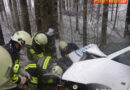 Oö: Verkehrsunfall in Desselbrunn: Auto krachte in Baum