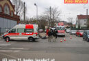 Nö: Mopedunfall vorm Feuerwehrhaus der FF Baden-Leesdorf