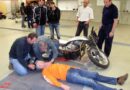 Bgld: Erste Hilfe Kurs für Biker im Feuerwehrhaus Bad Sauerbrunn