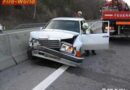 Nö: Pkw mittels Kran auf der A2 geborgen