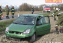 Oö: Pkw-Ausritt in ein Feld auf der B 134 in Fraham