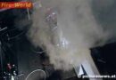 Oö: Lagerhalle beim eintreffen der Feuerwehr in Vollbrand