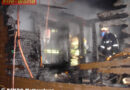 Oö: Gartenhütte wurde ein Raub der Flammen