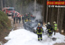 Tirol: Fahrzeugbrand am Kolsassberg