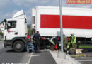 Nö: Lkw blieb in „Abkürzung“ in Krumbach hängen
