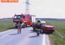 Nö: Cabrio überschlug sich auf der L4089