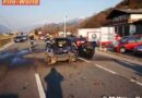 Sbg: Drei Fahrzeuge verunfallen auf der B168 in Mittersill