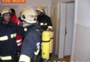 Nö: Brandverdacht in einem Hochhaus -> Wohnung aufgebrochen