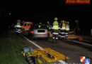 Bgld: Schwerer Verkehrsunfall mit eingelemmter Person bei Oberwart