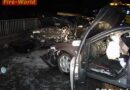 Oö: Schwerer Unfall auf der B145 bei der Eisenbahnüberführung