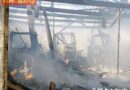 Oö: Mehrere Traktoren und Maschinen bei Brand zerstört