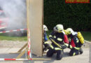 Nö:  Ausbildungsprüfung Löscheinsatz bei der FF Schwarzau