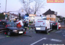 Oö: Bergeschereneinsatz bei Verkehrsunfall auf der B 1 in Vöcklabruck